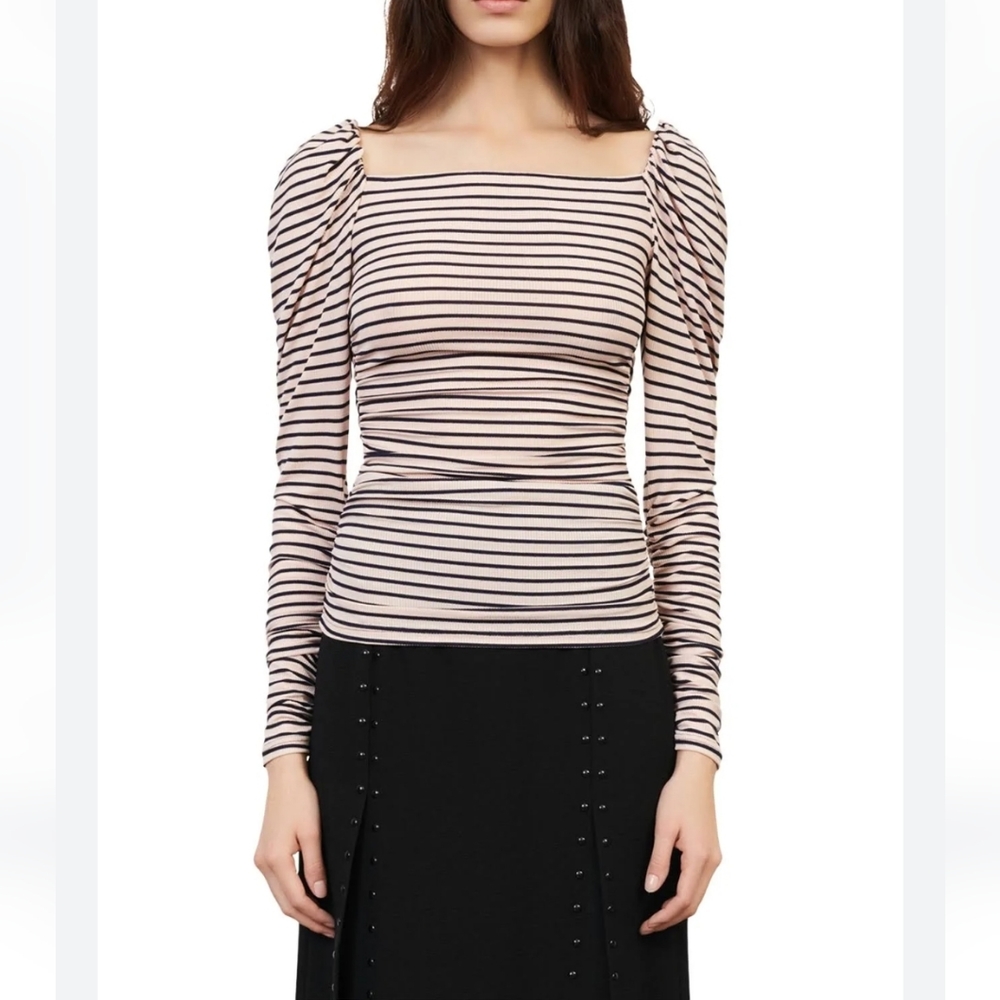 Striped Long Sleeve Top